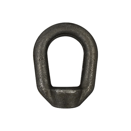 Round Eye Nut, 1-1/4-7 Thread Size, 1 In Thread Lg, Carbon Steel, Plain